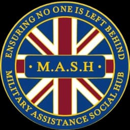 M.A.S.H. (Military Assistance Social Hub) logo